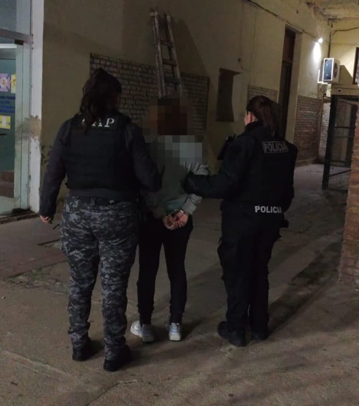 Aprehendieron a una mujer por violación de domicilio
