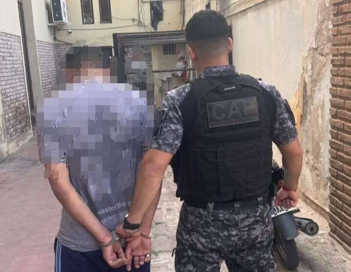 Detuvieron a un hombre con pedido de captura en barrio Parque tras una discusión familiar