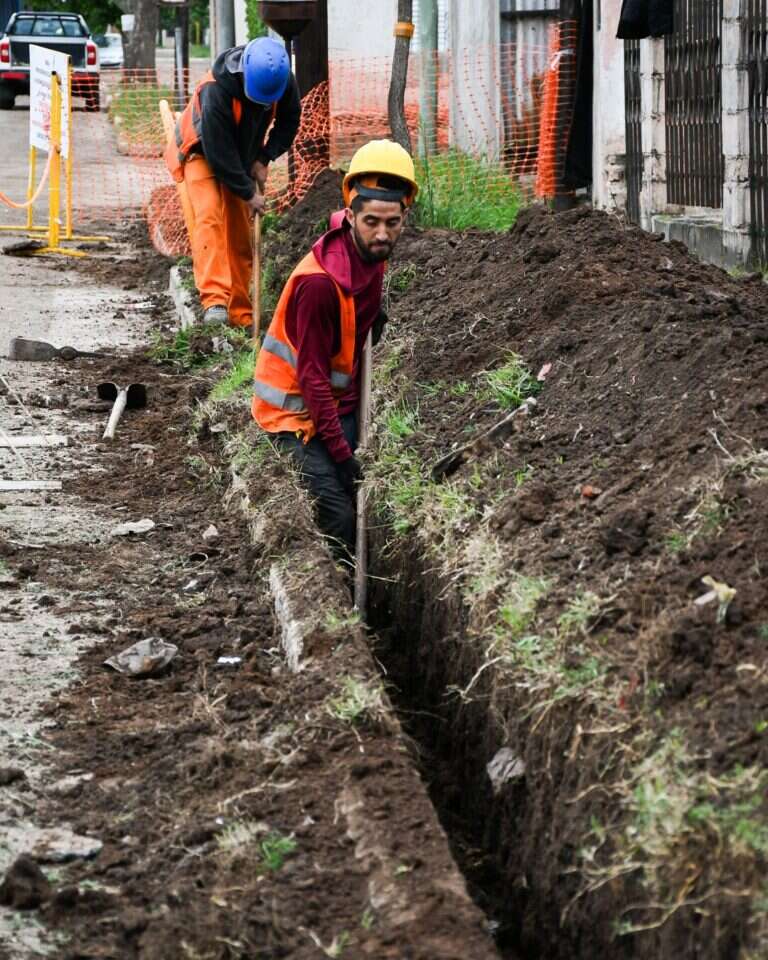 Avanza la obra de gas natural en barrio La Milka: buscan ampliar la cobertura en San Francisco
