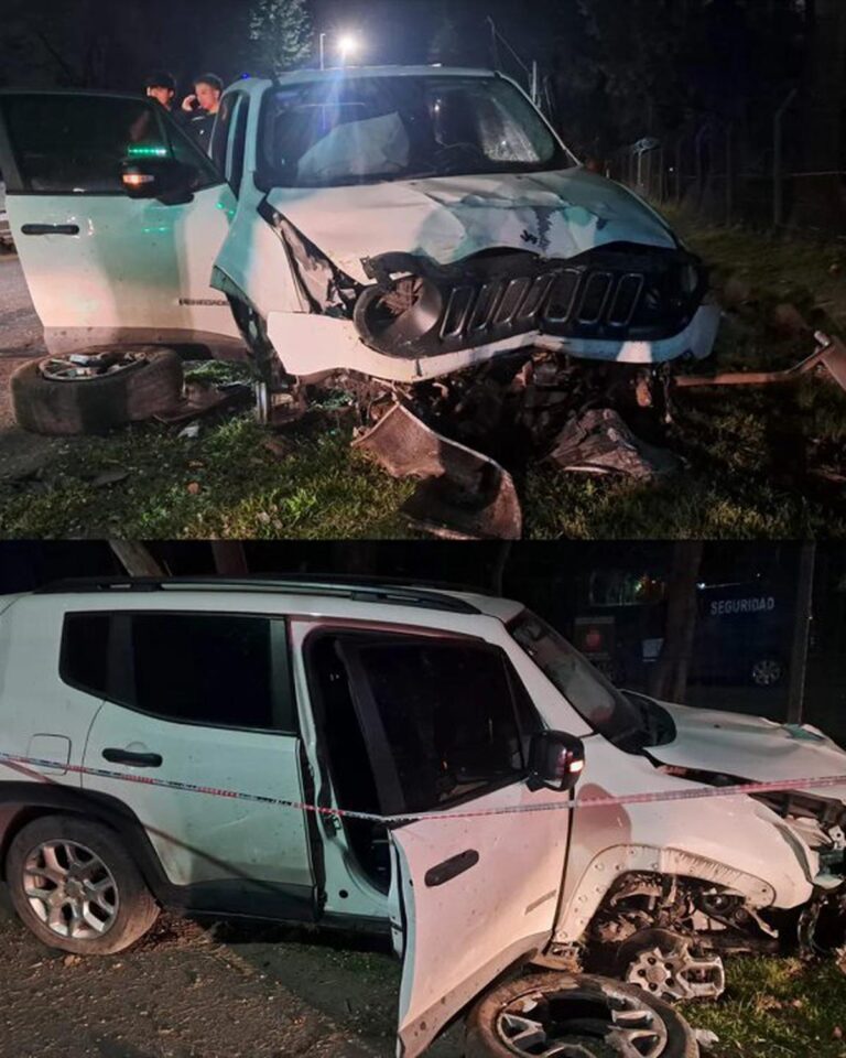 Se grabó manejando a 140 km/h, perdió el control y chocó contra un poste en Escobar