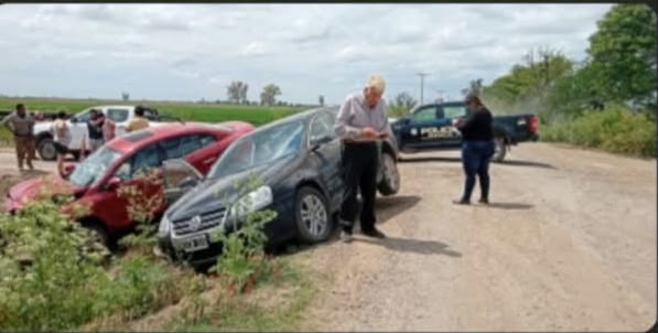 Accidente en zona rural de Josefina dejó daños materiales