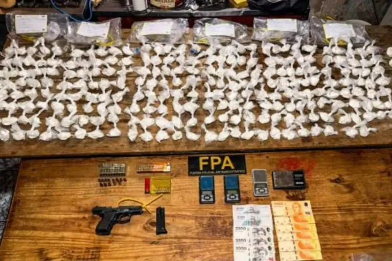 Volvió a caer el “Tuerto Cacho”: megaoperativo antidrogas con 19 detenidos y más de 48 mil dosis secuestradas
