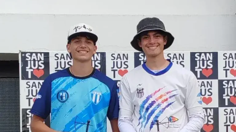 Leo Vivas se consagró campeón en un torneo de arquería en San Justo